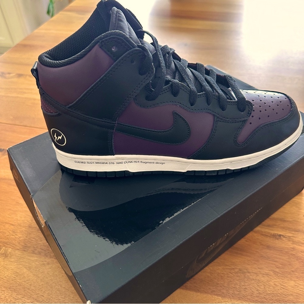 NIKE X FRAGMENT - DUNK HI - Size 10